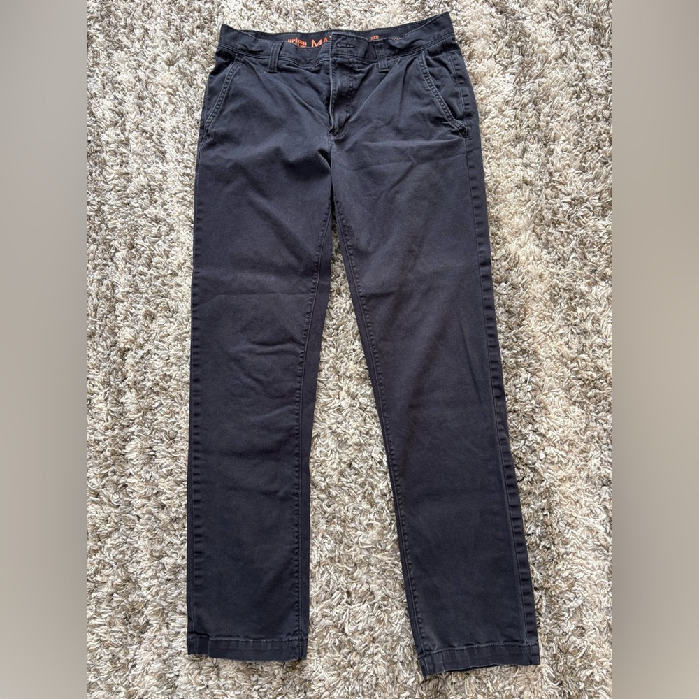Urban Pipeline Dark Gray Slim Straight Pants